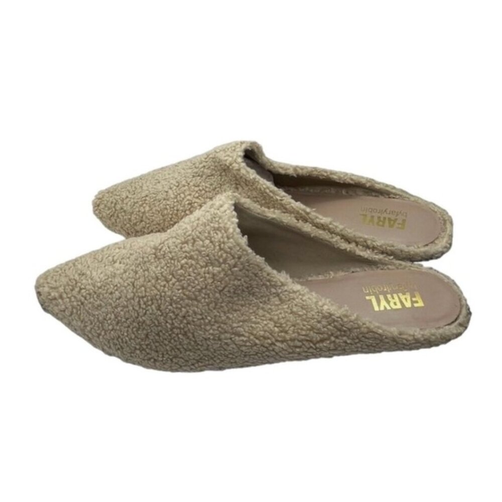 Anthropologie Faryl By Farylrobin Madeline Sherpa Mules